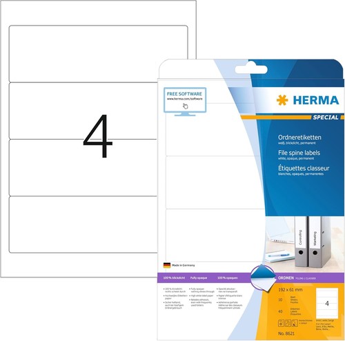 Herma 8621 ordnerrücken - herma,