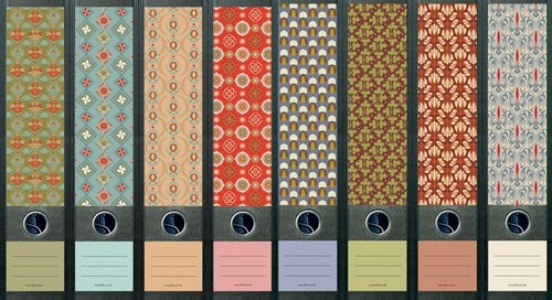 Ordnerrücken pattern muster - ordnerrücken,