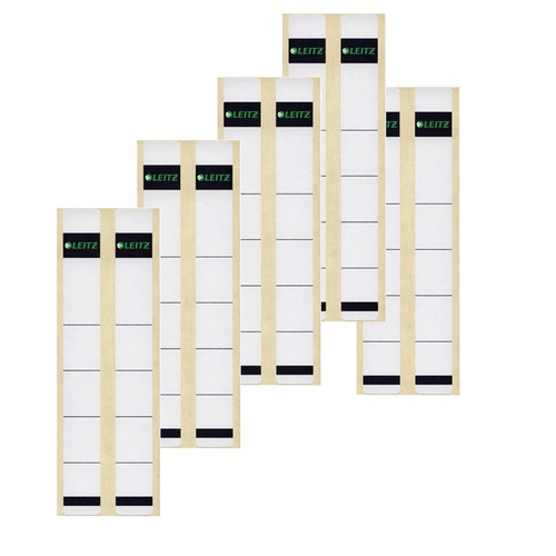 10x leitz ordner - leitz, rückenschild