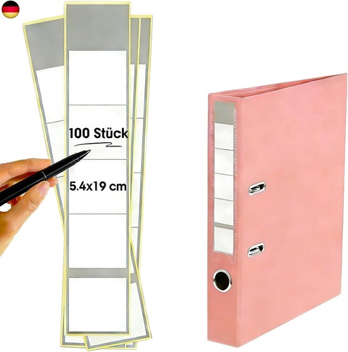 100 stk ordner etiketten - 100,