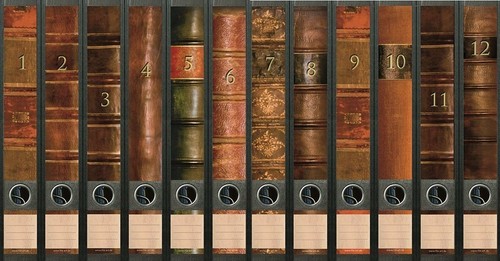 File art ordnerrücken - file,