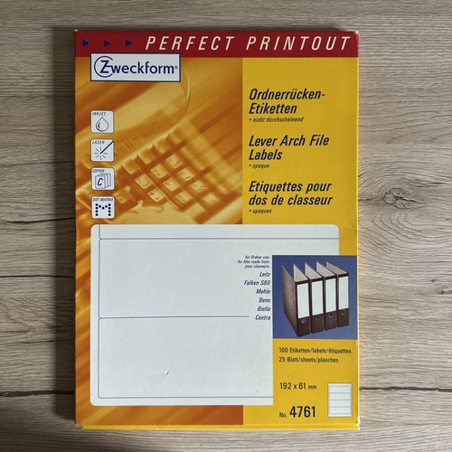 Avery zweckform 4761 - avery,