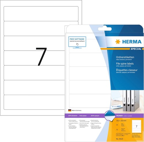 Herma 8620 ordnerrücken - herma,