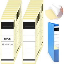 Ordnerrücken, Etiketten
