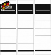 Selbstklebende Ordneretiketten
