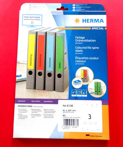 Herma ordneretiketten - herma,