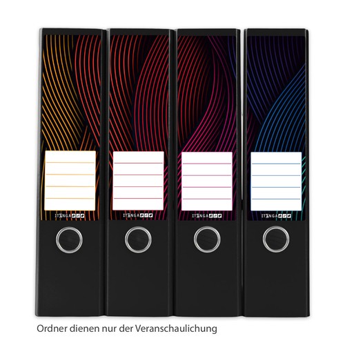 Itenga 12er set ordner rücken - 12er,
