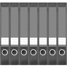 7 Ordneretiketten schmal