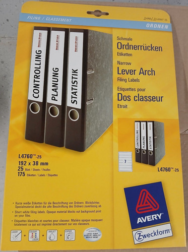 Top schmale ordnerrücken - schmale,