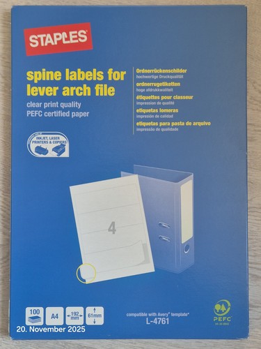 X staples - 40,